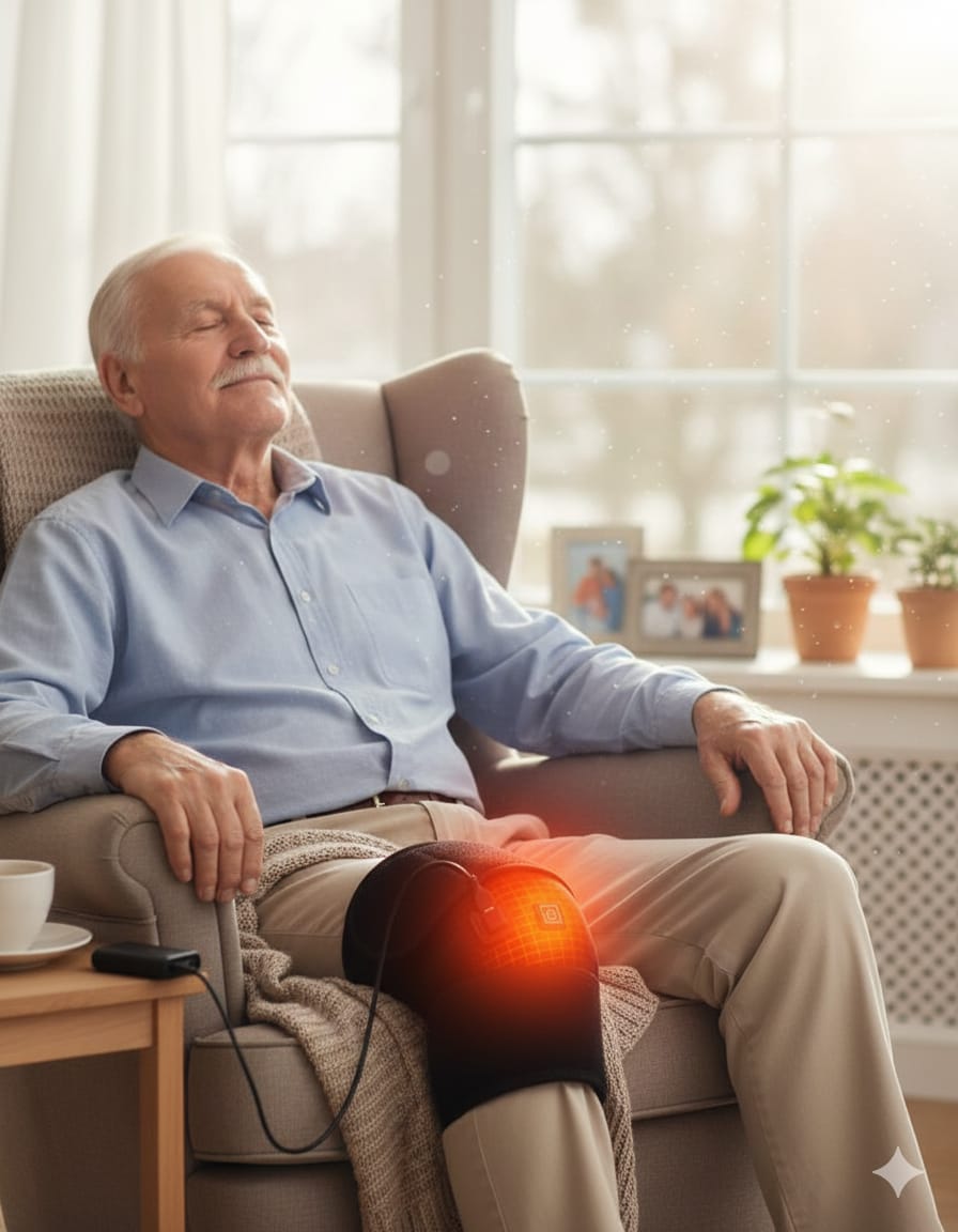 Rodillera Térmica Eléctrica Terapia Calo